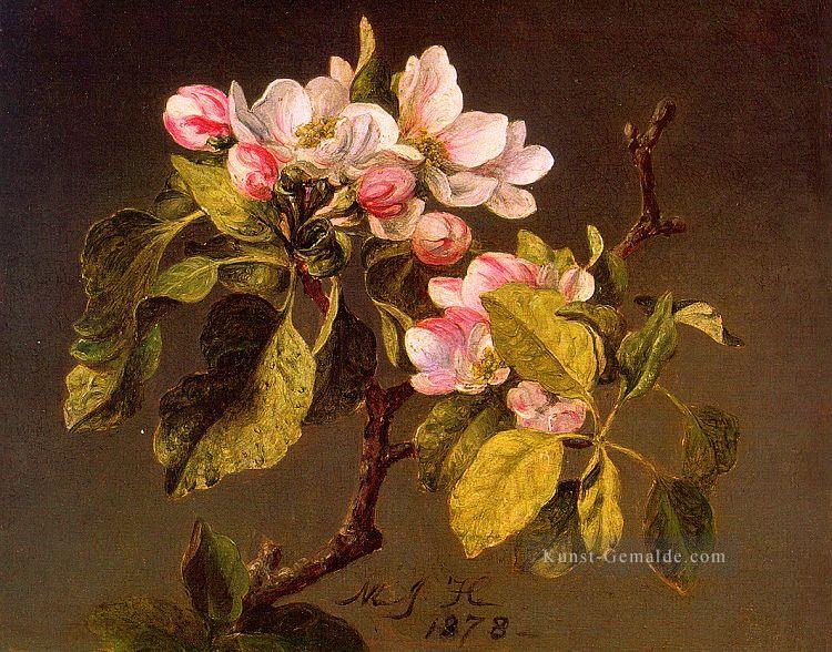 Apfelblüten romantischen Blume Martin Johnson Heade Ölgemälde